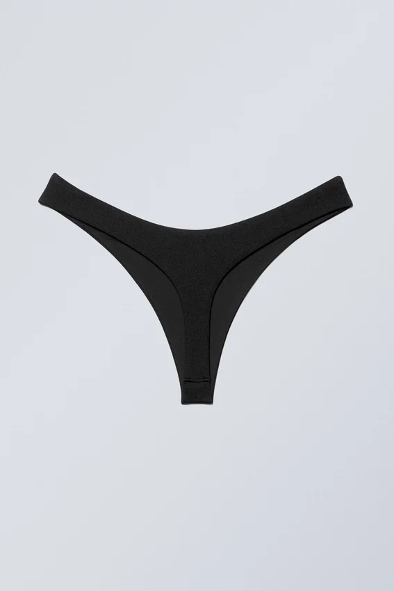Bikini-Höschen im String-Stil – Schwarz Bikini-Höschen im String-Stil – Schwarz