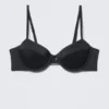 Bikini-Oberteil mit Bügeln und Polsterung – Schwarz Bikini-Oberteil mit Bügeln und Polsterung – Schwarz