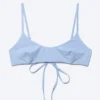 Bikini-Oberteil mit Trägern – Hellblau Bikini-Oberteil mit Trägern – Hellblau