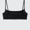 Bikini-Oberteil mit U-Ausschnitt – Schwarz Bikini-Oberteil mit U-Ausschnitt – Schwarz