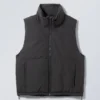 Billy Puffer-Weste – Schwarz