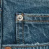 Bite Mini-Jeansshorts mit niedriger Leibhöhe – Radio Blue – Mittelblau Bite Mini-Jeansshorts mit niedriger Leibhöhe – Radio Blue – Mittelblau