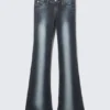 Booty Bei Low Rise Skinny Bootcut Jeans – Blue Spray – Dark Blue | Cheap Monday Gb Booty Bei Low Rise Skinny Bootcut Jeans – Blue Spray – Dark Blue | Cheap Monday Gb