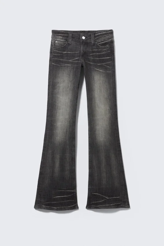 Booty Bei Low Rise Skinny Bootcut Jeans – Mabel Black – Schwarz | Cheap Monday Gb Booty Bei Low Rise Skinny Bootcut Jeans – Mabel Black – Schwarz | Cheap Monday Gb