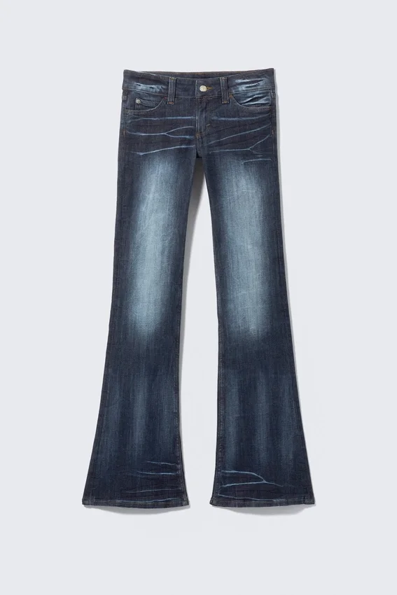 Booty Bei Low-Rise-Skinny-Bootcut-Jeans – Mabel Blue – Dunkelblau | Cheap Monday Gb Booty Bei Low-Rise-Skinny-Bootcut-Jeans – Mabel Blue – Dunkelblau | Cheap Monday Gb