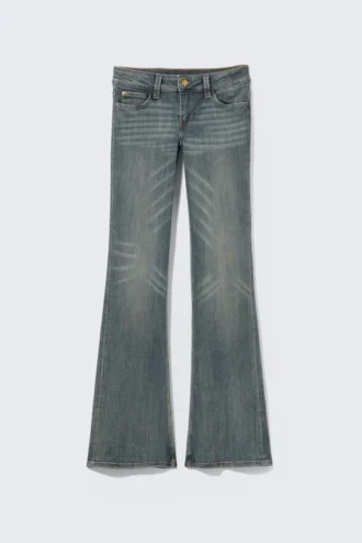 Booty Bei Low Rise Skinny Bootcut Jeans – Puddly Blue | Cheap Monday Gb Booty Bei Low Rise Skinny Bootcut Jeans – Puddly Blue | Cheap Monday Gb