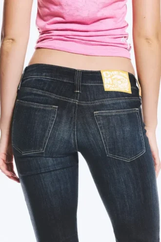 Booty Bei Low Rise Skinny Bootcut Jeans – Star Blue – Dunkelblau | Cheap Monday GB Booty Bei Low Rise Skinny Bootcut Jeans – Star Blue – Dunkelblau | Cheap Monday GB
