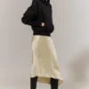 Boxy-Kapuzenpullover aus Baumwollfleece – Schwarz Boxy-Kapuzenpullover aus Baumwollfleece – Schwarz