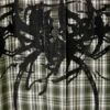 Boxy-Shirt mit kurzen Shorts und Mit Print – kariert, grün – Spyder Boxy-Shirt mit kurzen Shorts und Mit Print – kariert, grün – Spyder