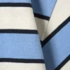 Boxy-T-Shirt aus Baumwolle – Blau-weiß gestreift Boxy-T-Shirt aus Baumwolle – Blau-weiß gestreift