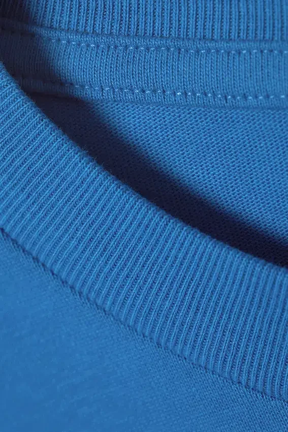 Boxy T-Shirt mit Print – Blau – Sadphant Boxy T-Shirt mit Print – Blau – Sadphant