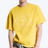 Boxy T-Shirt mit Print – Gelb – Italien Boxy T-Shirt mit Print – Gelb – Italien