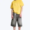 Boxy T-Shirt mit Print – Gelb – Italien Boxy T-Shirt mit Print – Gelb – Italien