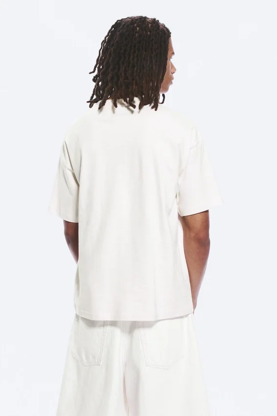 Boxy-T-Shirt mit Print – Weiß – Tears Boxy-T-Shirt mit Print – Weiß – Tears
