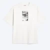 Boxy-T-Shirt mit Print – Weiß – Tears Boxy-T-Shirt mit Print – Weiß – Tears