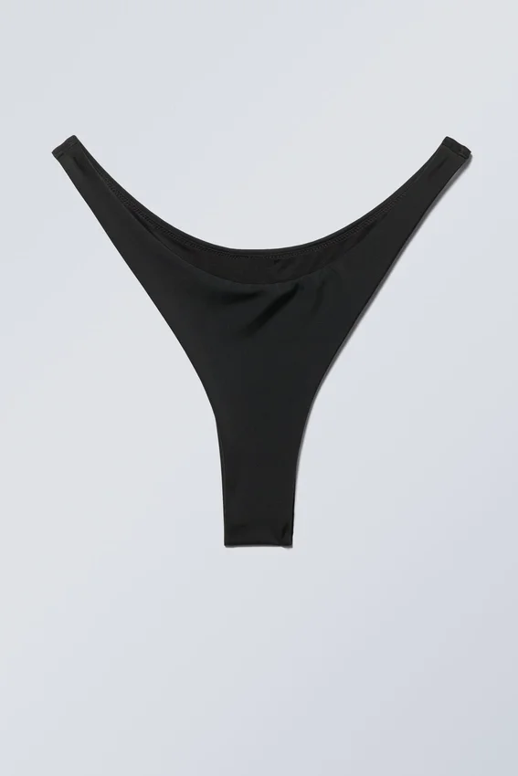 Brasilianischer Mini-Bikini-Slip – Schwarz Brasilianischer Mini-Bikini-Slip – Schwarz