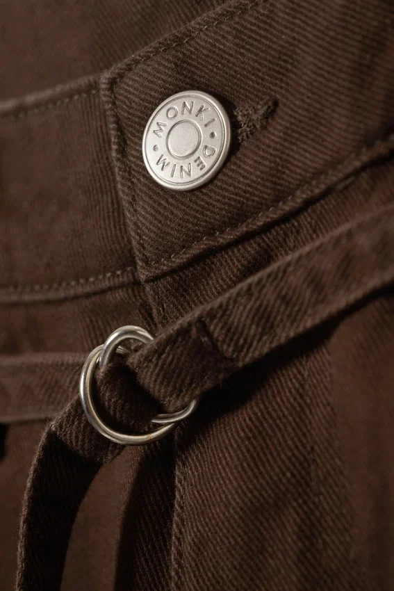Cargoshorts aus Baumwolltwill mit niedriger Leibhöhe – Dunkelbraun Cargoshorts aus Baumwolltwill mit niedriger Leibhöhe – Dunkelbraun