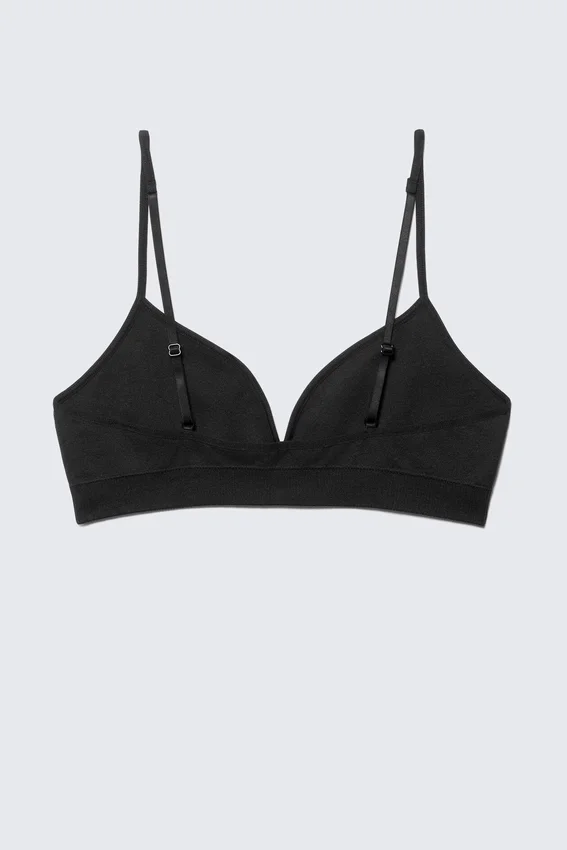 Cat Soft Seamless Triangle Bra – Schwarz Cat Soft Seamless Triangle Bra – Schwarz