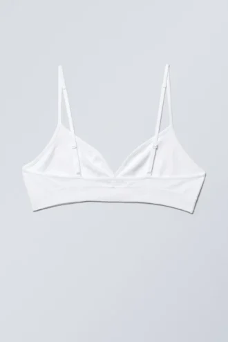 Cat Soft Seamless Triangle Bra – Weiß