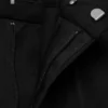 Chino-Hose mit mittlerer Leibhöhe und geradem Bein – Schwarz Chino-Hose mit mittlerer Leibhöhe und geradem Bein – Schwarz