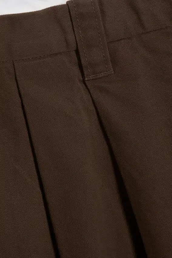 Chino-Shorts aus Baumwolle – Dunkelbraun Chino-Shorts aus Baumwolle – Dunkelbraun