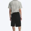 Chino-Shorts aus Baumwolle – Schwarz Chino-Shorts aus Baumwolle – Schwarz