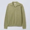Clark Polo-Sweatshirt – Khaki