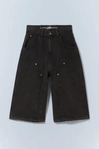 Cm X Lb Dunno Washed Black Unisex Carpenter Jorts – Washed Black | Cheap Monday GB Cm X Lb Dunno Washed Black Unisex Carpenter Jorts – Washed Black | Cheap Monday GB