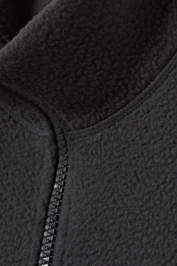Cora Oversized-Fleece-Sweatshirt – Dunkelgrau Cora Oversized-Fleece-Sweatshirt – Dunkelgrau