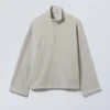 Cora Oversized-Fleece-Sweatshirt – Light Mole Cora Oversized-Fleece-Sweatshirt – Light Mole
