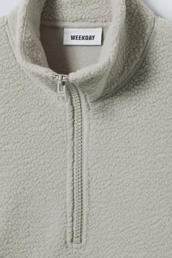 Cora Oversized-Fleece-Sweatshirt – Light Mole Cora Oversized-Fleece-Sweatshirt – Light Mole