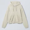Craig Zip Kapuzenpullover – Light Mole