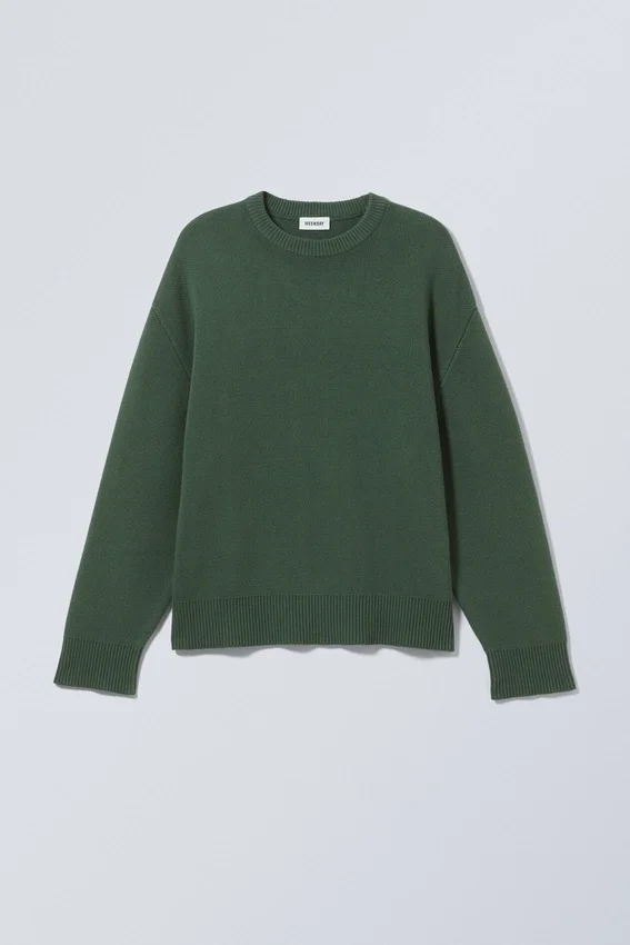 Cypher Oversize-Pullover – Dunkelgrün Cypher Oversize-Pullover – Dunkelgrün
