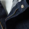 Denim-Anzughose in Relaxed Fit – Slub Rinse – Dunkelblau Denim-Anzughose in Relaxed Fit – Slub Rinse – Dunkelblau