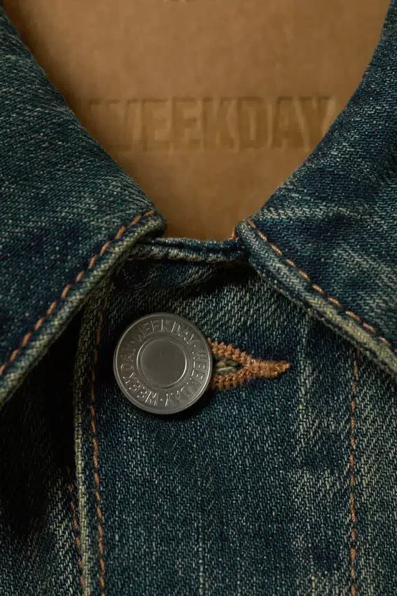 Denim-Truckerjacke in Regular-Fit – Carson Blue – Dunkelblau Denim-Truckerjacke in Regular-Fit – Carson Blue – Dunkelblau