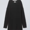 Dilaria Oversize-Pullover – Schwarz Dilaria Oversize-Pullover – Schwarz