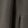 Drapiertes Langarmshirt aus Lyocell – Dark Mole Drapiertes Langarmshirt aus Lyocell – Dark Mole