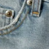 Duchess Low Rise Distressed Mini-Jeansshorts – Port Blue – Hellblau Duchess Low Rise Distressed Mini-Jeansshorts – Port Blue – Hellblau