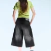 Dunno Unisex Loose Fit Carpenter Jorts – Black Web – Schwarz | Cheap Monday GB Dunno Unisex Loose Fit Carpenter Jorts – Black Web – Schwarz | Cheap Monday GB