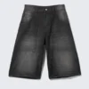Dunno Unisex Loose Fit Carpenter Jorts – Black Web – Schwarz | Cheap Monday GB Dunno Unisex Loose Fit Carpenter Jorts – Black Web – Schwarz | Cheap Monday GB