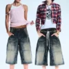 Dunno Unisex Loose Fit Carpenter Jorts – Canyon Blue – Dunkelblau | Cheap Monday GB Dunno Unisex Loose Fit Carpenter Jorts – Canyon Blue – Dunkelblau | Cheap Monday GB