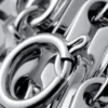 Edelstahl-Kettenhalskette – Silber Edelstahl-Kettenhalskette – Silber