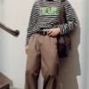 Emil Chino-Hose in lockerer Passform – Dusty Mole Emil Chino-Hose in lockerer Passform – Dusty Mole