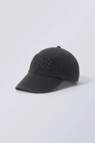 Essential Embroidery Cap – Dunkelgrau