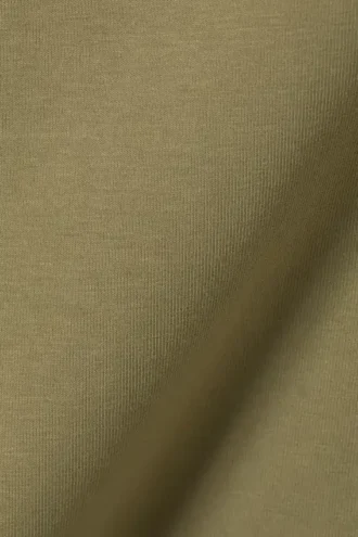 Figurbetontes Trägertop mit U-Ausschnitt – Khaki-Grün