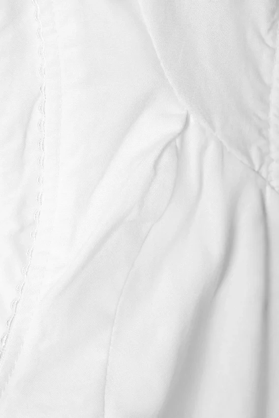 Fit-and-Flare-Mini-Kleid – Weiß Weiß Fit-and-Flare-Mini-Kleid – Weiß Weiß