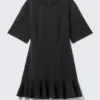 Fit-and-Flare-Minikleid – Schwarz Fit-and-Flare-Minikleid – Schwarz