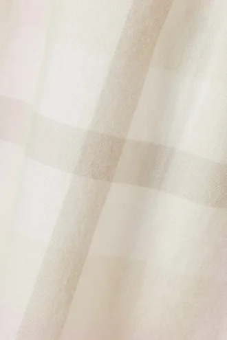 Flanell-Boxershorts – Beige kariert