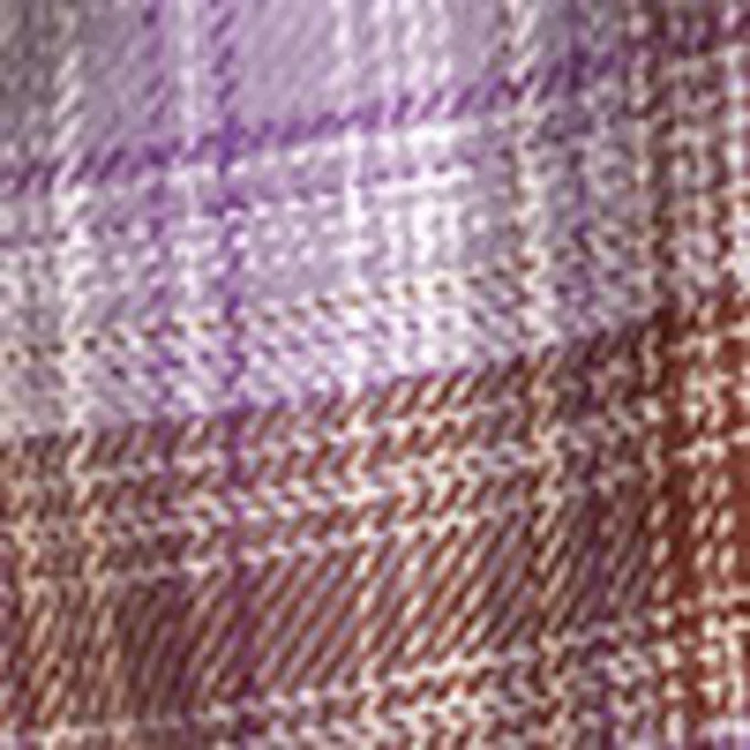 Flanell-Pyjama-Boxershorts – Lila Karomuster Flanell-Pyjama-Boxershorts – Lila Karomuster