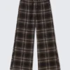 Flanell-Pyjama-Hose – Braun kariert Flanell-Pyjama-Hose – Braun kariert